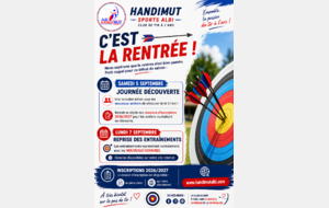 Informations début de saison